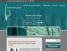 Tablet Screenshot of brandtlawgroup.com